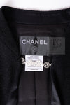 CHANEL 05A Black CC Logo Buttons Wool Tweed Jacket HOMME 50 シャネル ブラック ココボタン ウール ツイード ジャケット メンズ 即発