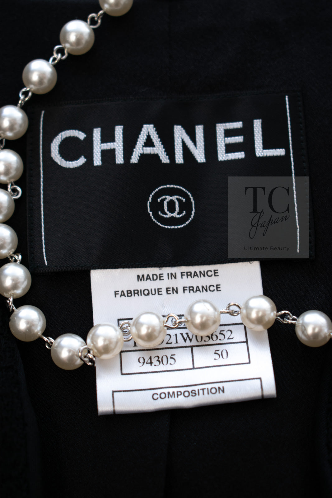 CHANEL 05A Black CC Logo Buttons Wool Tweed Jacket HOMME 50 シャネル ブラック ココボタン ウール ツイード ジャケット メンズ 即発