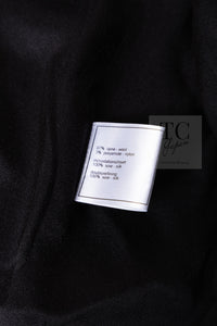 CHANEL 05A Black CC Logo Buttons Wool Tweed Jacket HOMME 50 シャネル ブラック ココボタン ウール ツイード ジャケット メンズ 即発