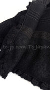 CHANEL 06A Black Cashmere Mohair Cape Cardigan 38 40 シャネル ブラック カシミアブレンド モヘア ポンチョ ケープ カーディガン 即発