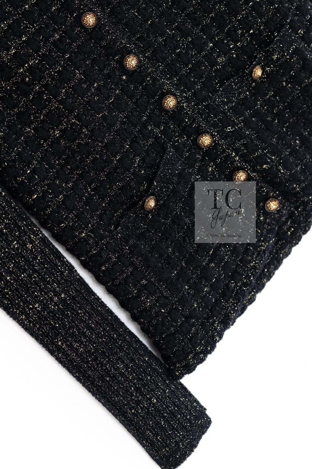 CHANEL♡カーディガン　黒 CHANEL（シャネル）カーディガン 黒 サイズ:34(XXS位) レディース