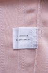 CHANEL 12S Baby Pink CC Logo Buttons Knit Cardigan 36 シャネル ベビー ピンク ココマーク CC ロゴ パール ボタン ニット カーディガン 即発