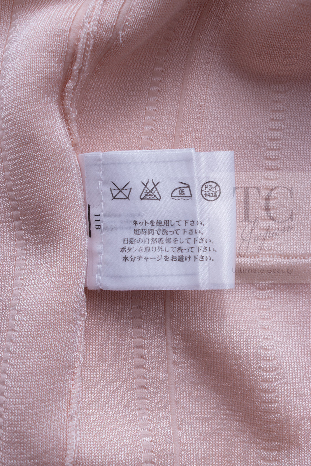 CHANEL 12S Baby Pink CC Logo Buttons Knit Cardigan 36 シャネル ベビー ピンク ココマーク CC ロゴ パール ボタン ニット カーディガン 即発