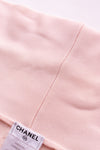 CHANEL 12S Baby Pink CC Logo Buttons Knit Cardigan 36 シャネル ベビー ピンク ココマーク CC ロゴ パール ボタン ニット カーディガン 即発
