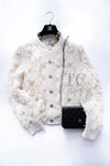 CHANEL 21S Ivory 5 Logo Buttons Cotton Cardigan 40 シャネル アイボリー 5 ロゴ ボタン コットン カーディガン 即発