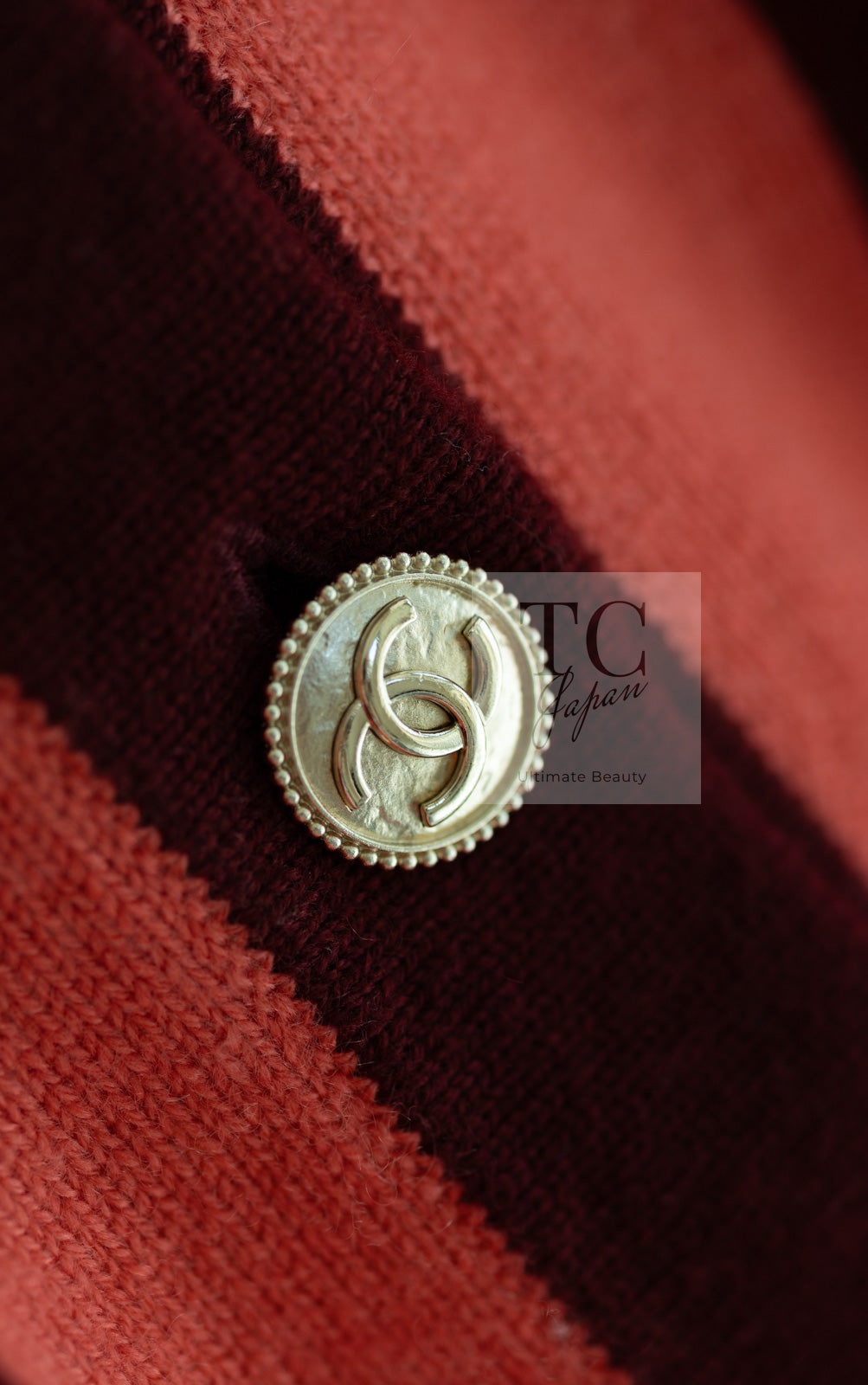 CHANEL シャネル 38 カシミヤ シルク　ニット　カーディガン　ボルドー CHANELシャネル カシミアカーディガン 38 CHANELシャネル カシミア