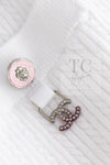 CHANEL 22PS White Cotton Lion Buttons Long Cardigan 36 シャネル ホワイト コットン ライオン ボタン ロング ニット カーディガン 即発