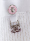 CHANEL 22PS White Cotton Lion Buttons Long Cardigan 36 シャネル ホワイト コットン ライオン ボタン ロング ニット カーディガン 即発