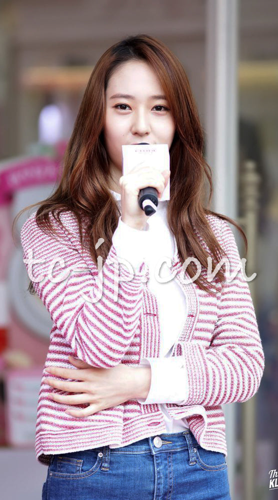 CHANEL 15S Red White Stripe Knit Cardigan 36 38 シャネル レッド ホワイト ストライプ ニット カーディガン 即発 - TC JAPAN