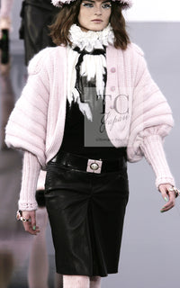 CHANEL 09A Pink Cashmere Dolman Sleeve CC Logo Buttons Knit Cardigan 40 42 44 シャネル ピンク カシミヤ ドルマンスリーブ ココボタン ニット カーディガン 即発