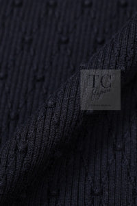 CHANEL 16S Black Cotton Silk Cardigan Tops Sweater Set 36 シャネル ブラック コットン シルク カーディガン トップス セーター セット 即発