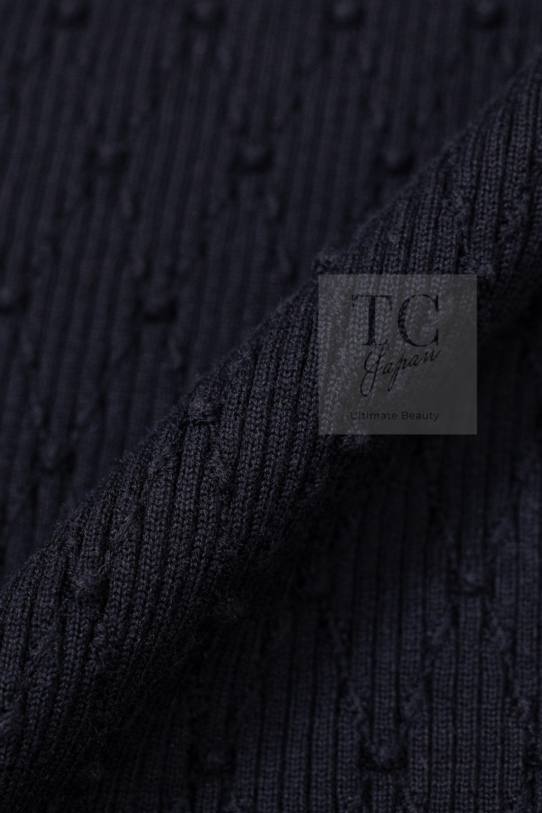 CHANEL 16S Black Cotton Silk Cardigan Tops Sweater Set 36 シャネル ブラック コットン シルク カーディガン トップス セーター セット 即発