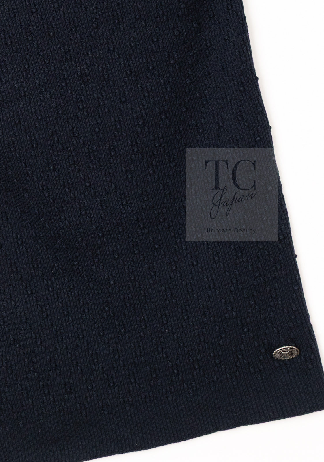 CHANEL 16S Black Cotton Silk Cardigan Tops Sweater Set 36 シャネル ブラック コットン シルク カーディガン トップス セーター セット 即発