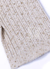 CHANEL 17PF Ivory Gold Metallic Super Soft Stretched Knit Cardigan Lion CC Button 38 シャネル アイボリー ゴールド ふわふわ ニット ストレッチ カーディガン ライオン CC ボタン 即発