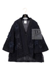 CHANEL 15S Black Floral Cardigan Jacket 38 40 42 シャネル ブラック フローラル 装飾 カーディガン ジャケット 即発