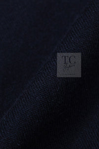 CHANEL 09A Black Sequins Cashmere Knit Cardigan 38 40 シャネル ブラック スパンコール 装飾 カシミヤ ニット カーディガン 即発