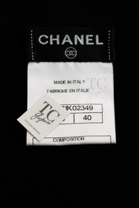 CHANEL 09A Black Sequins Cashmere Knit Cardigan 38 40 シャネル ブラック スパンコール 装飾 カシミヤ ニット カーディガン 即発