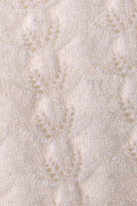 CHANEL 24PA Off White CC Logo Button Cashmere Knit Cardigan 36 38 シャネル オフホワイト ココボタン カシミヤ ニット カーディガン 即発