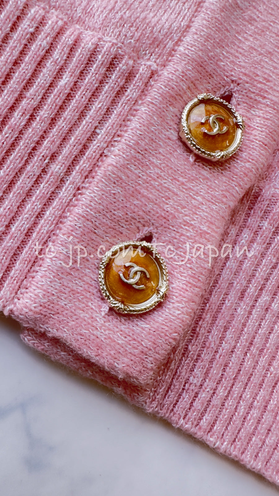 CHANEL 13C Pink Cashmere Linen Super Soft Knit Cardigan 36 シャネル ピンク カシミア リネン ふんわり柔らか ニット カーディガン 即発