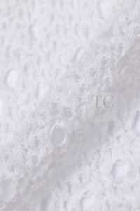 CHANEL 16S White Cotton Knit Cardigan 38 シャネル ホワイト コットン ニット カーディガン 即発