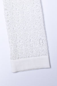 CHANEL 16S White Cotton Knit Cardigan 38 シャネル ホワイト コットン ニット カーディガン 即発