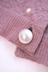 CHANEL 14B Pink CC Pearl Button Mohair Cashemre Knit Cardigan 34 36 38 シャネル ピンク CC ココボタン モヘア カシミヤ ニット カーディガン 即発 - TC JAPAN