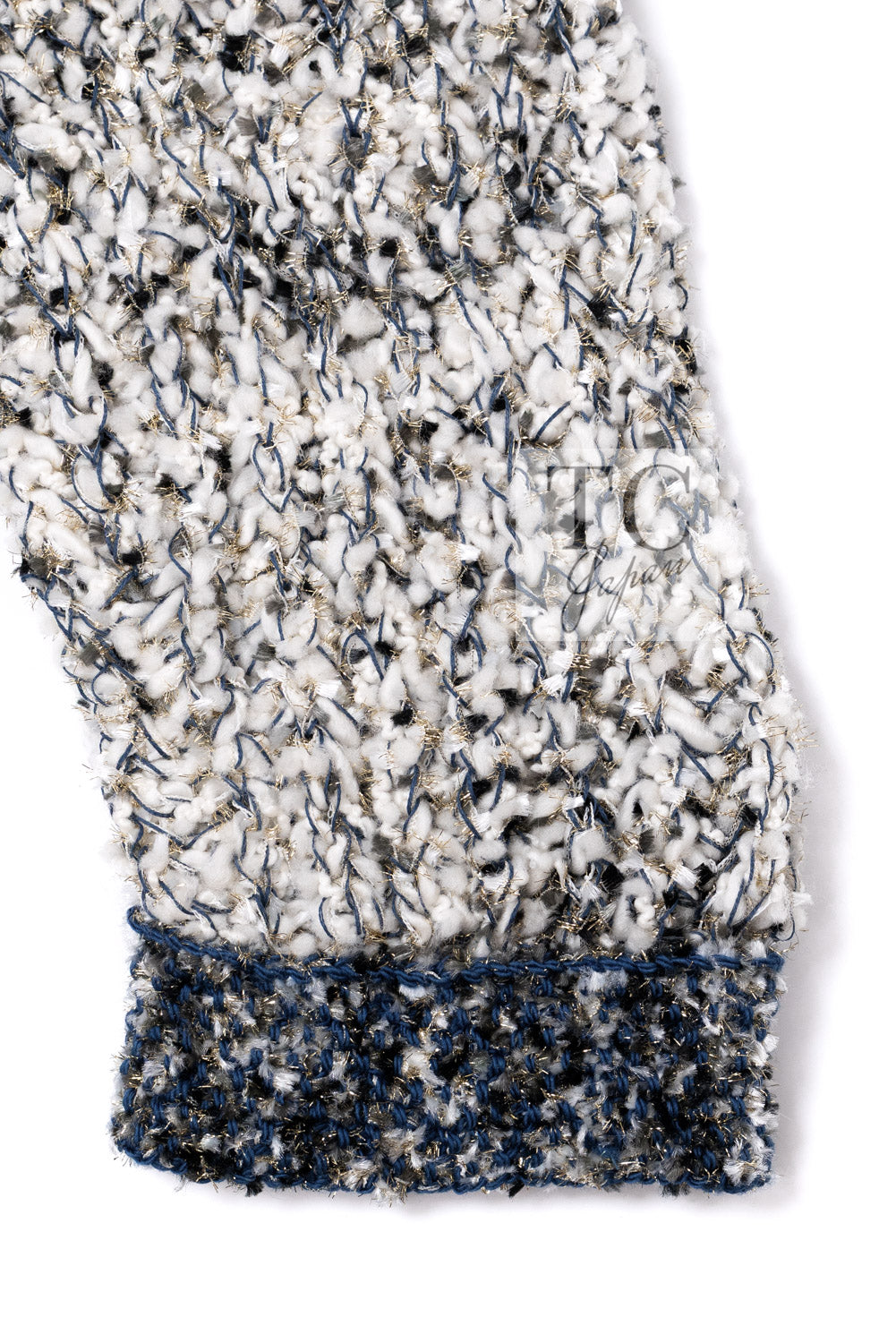 CHANEL 19PF Metallic Multicolor Wool Long Knit Cardigan 40 42 19