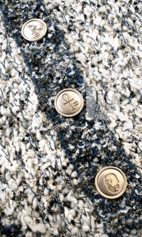 CHANEL 19PF Metallic Multicolor Wool Long Knit Cardigan 40 42 7