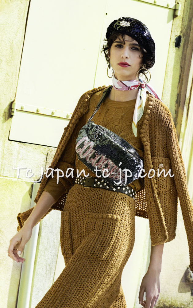 CHANEL 17C Pretty Pink Cotton Knit Dress 34 シャネル プリティ ピンク コットン ニット ワンピース 即発