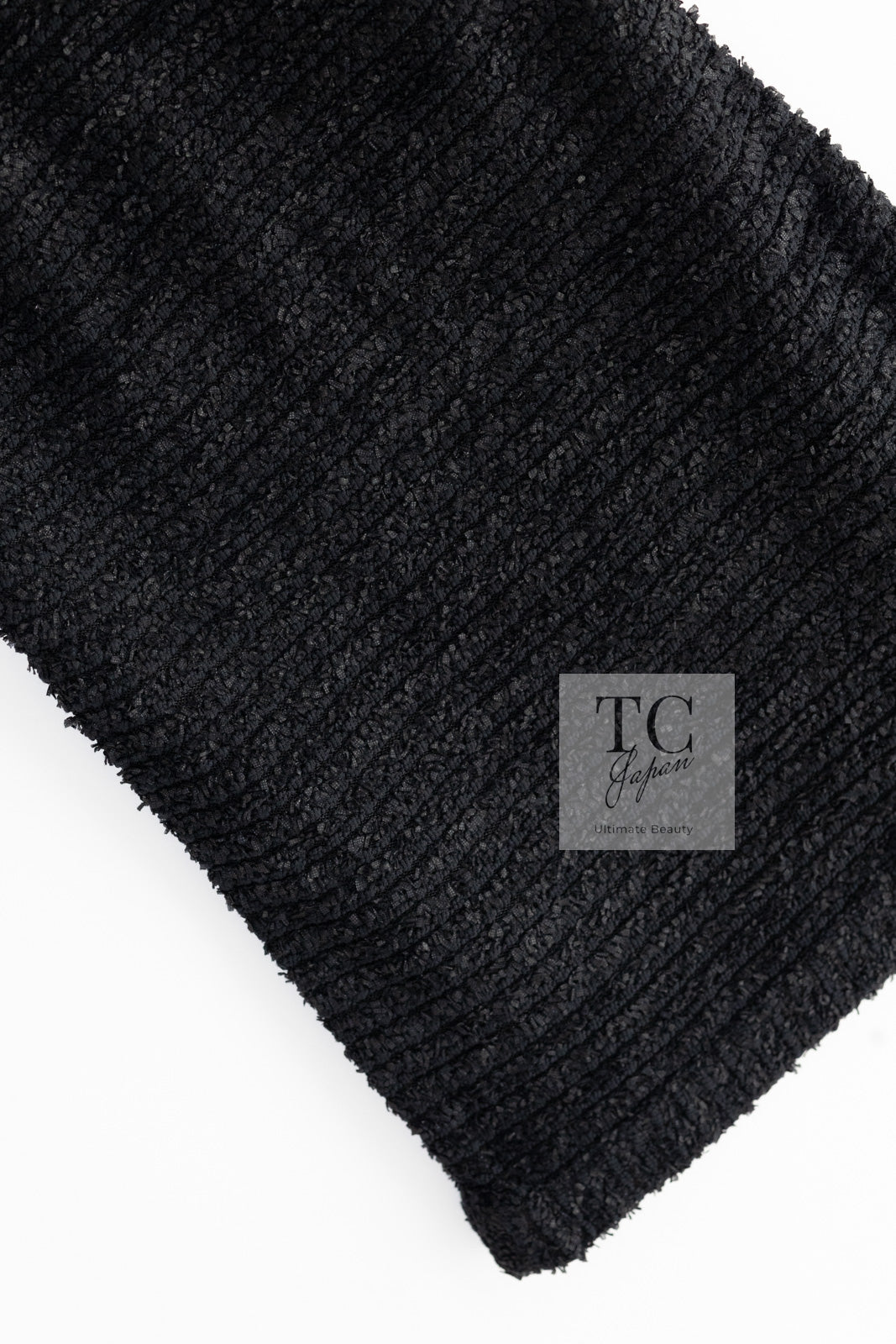 CHANEL 16PS Black Sleeveless CC Buttons Stretch Knit Dress 34 36 シャネル ブラック ストレッチ ノースリーブ CC ボタン ニット ワンピース 即発