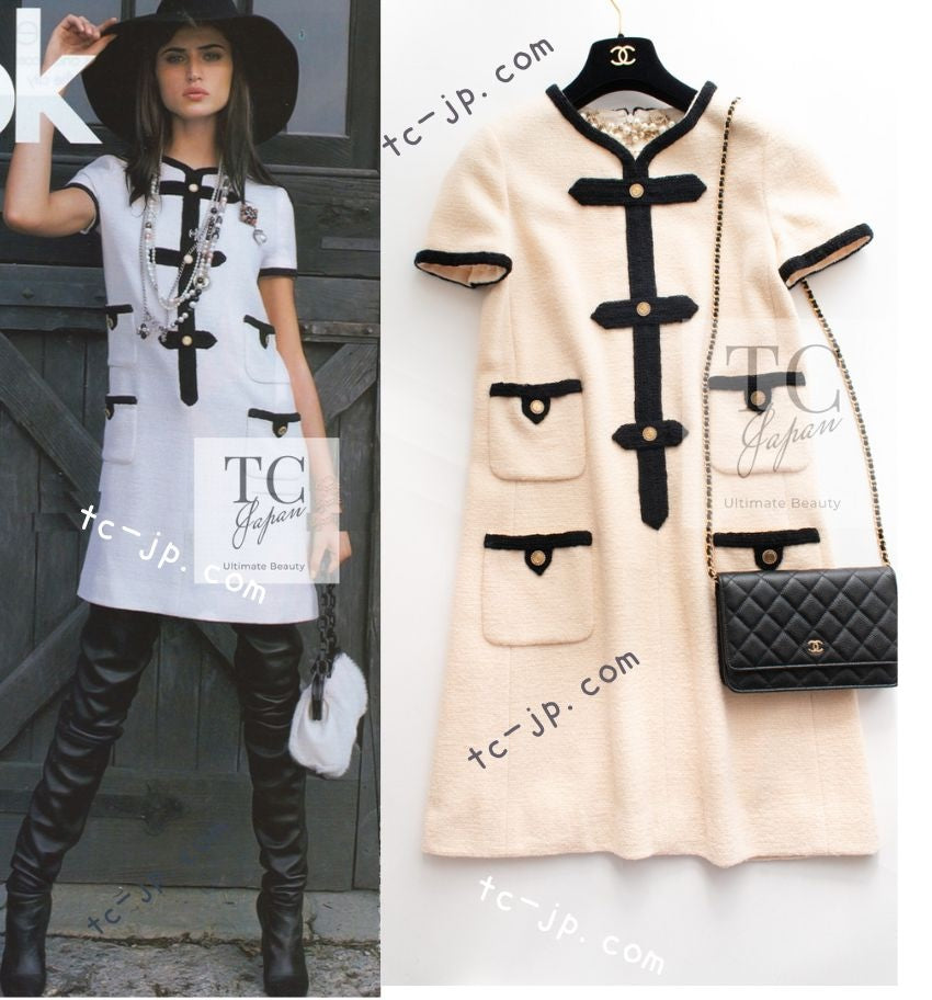 CHANEL   シャネル　ワンピース シャネル ワンピース CHANEL ペール ブルー ストライプ