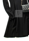 CHANEL 16B Black Cashmere Silk Knit Long Dress 38 シャネル ブラック カシミヤ シルク ニット ロング ワンピース 即発