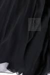 CHANEL 01A Black Multicolor Sequin Embellishments Silk Dress 36 38 シャネル ブラック マルチカラー シルク スパンコール 幻のドレス ワンピース 即発