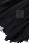 CHANEL 01A Black Multicolor Sequin Embellishments Silk Dress 38 シャネル ブラック マルチカラー シルク スパンコール 幻のドレス ワンピース 即発