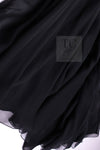 CHANEL 01A Black Multicolor Sequin Embellishments Silk Dress 38 シャネル ブラック マルチカラー シルク スパンコール 幻のドレス ワンピース 即発