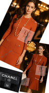 CHANEL 18PF Black Cotton Wool Knit Dress 36 シャネル ブラック コットン ウール ニット ワンピース 即発