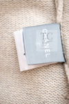 CHANEL 09A Beige Wool Cashmere CC Logo Knit Dress 34 シャネル ベージュ ウール カシミア CC ロゴ ニット ワンピース 即発