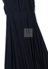 CHANEL 16PF Black Silk Lace Slip Long Dress 34 シャネル ブラック シルク レース スリップ ロング ドレス ワンピース 即発