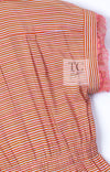 CHANEL 19S Orange Stripe Silk Dress 38 シャネル オレンジ ストライプ シルク ワンピース 即発