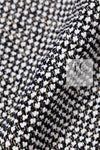 CHANEL 12PF Paris Bombay Black White Metallic Tweed Dress 38 シャネル ブラック ホワイト メタリック ツイード ワンピース 即発
