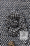 CHANEL 12PF Paris Bombay Black White Metallic Tweed Dress 38 シャネル ブラック ホワイト メタリック ツイード ワンピース 即発