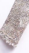 CHANEL 05S Beige Gold Silver Metallic Tweed Jacket Skirt Suit 44 46 シャネル ベージュ ゴールド メタリック ルサージュ ツイード ジャケット スカート スーツ 即発