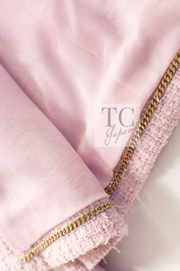 CHANEL 21S pink tweed women's jacket / シャネル レディース ピンク ツイード ジャケット