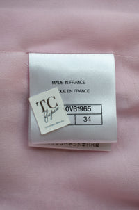 CHANEL 21S pink tweed women's jacket / シャネル レディース ピンク ツイード ジャケット