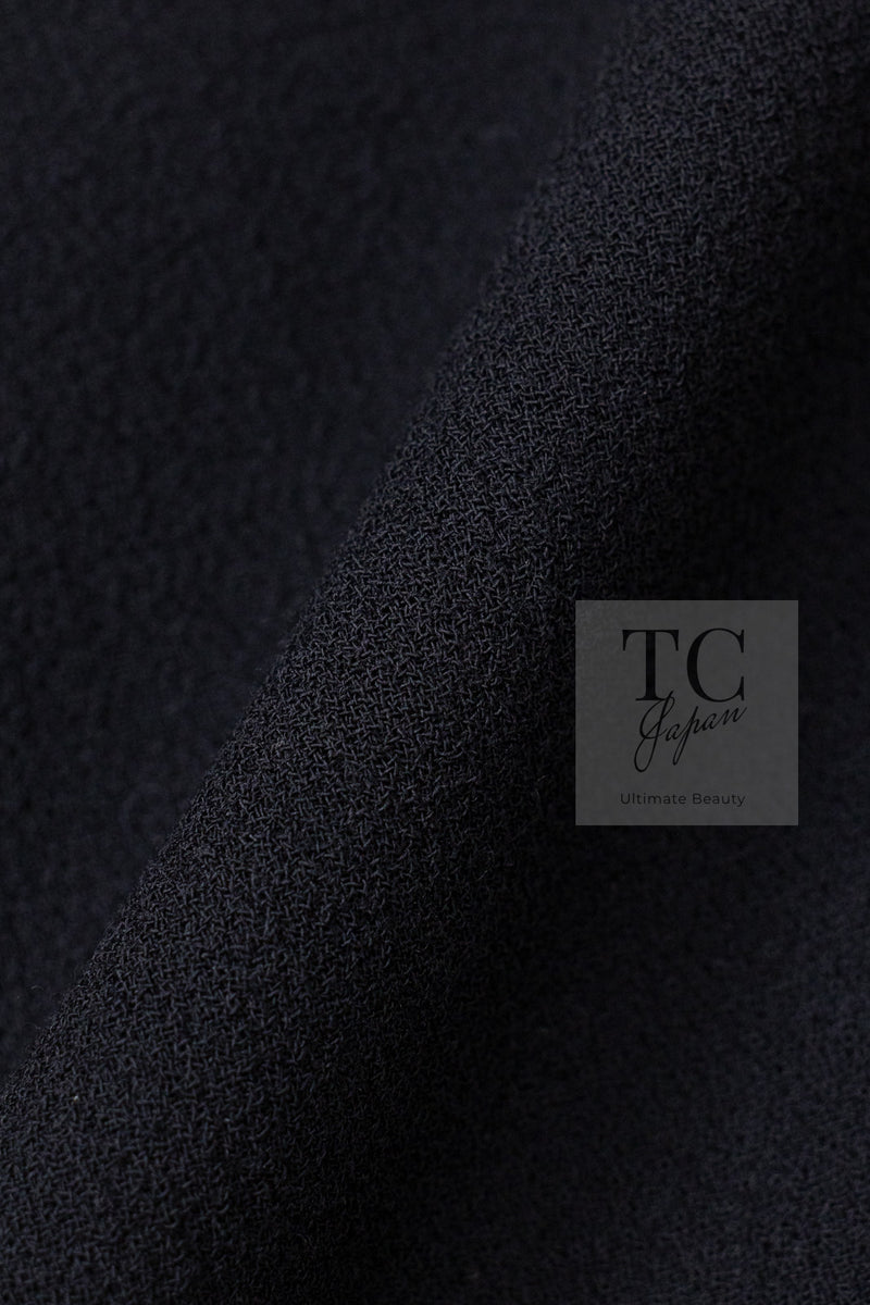 CHANEL 95A Vintage Black Hourglass Wool Jacket Skirt Suit 38 シャネル ヴィンテージ ブラック アワーグラス ウール ジャケット スカート スーツ 即発