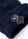 CHANEL 12A Dark Green Navy Tweed Jacket Skirt Suit 38 シャネル ダーク グリーン ネイビー ツイード ジャケット スカート スーツ 即発
