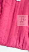 CHANEL 09A Coral Pink Boucle Wool Tweed Jacket 34 シャネル コーラル ピンク ブークレ ウール ツイード ジャケット 即発