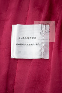 CHANEL 09A Coral Pink Boucle Wool Tweed Jacket 34 シャネル コーラル ピンク ブークレ ウール ツイード ジャケット 即発