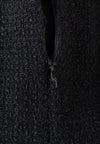 CHANEL 11C Little Black Jacket Tweed Wool CC Button Skirt Suit 34 36 シャネル リトル ブラック ジャケット ツイード ウール ココボタン スカート スーツ 即発
