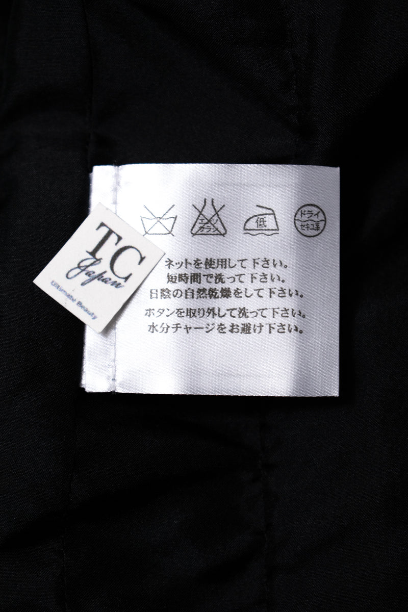 CHANEL 11C Little Black Jacket Tweed Wool CC Button 40 シャネル リトル ブラック ジャケット ツイード ウール ココボタン 即発